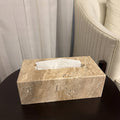 Travertine Tissue Box Cover