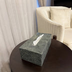 Jade Green Tissue Box