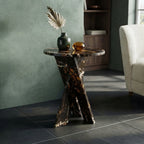 The Statement X Marble Accent Table