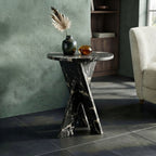The Statement X Marble Accent Table