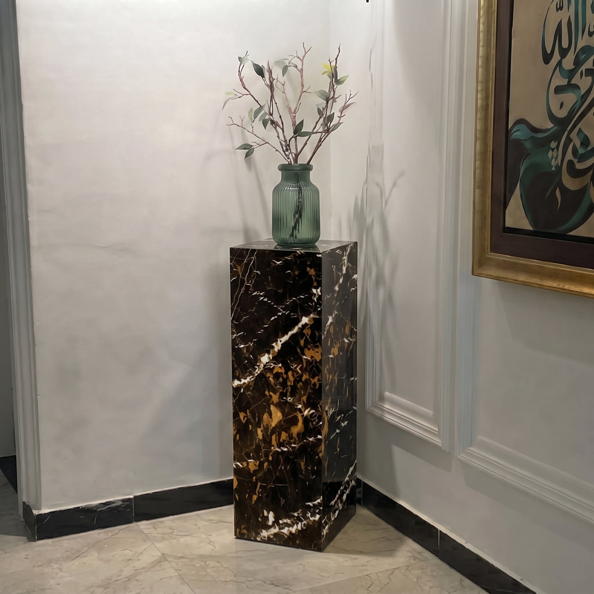 Column Marble Pedestal Plinth