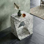 The Cube-X Marble Side Table