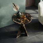 The Statement X Marble Accent Table