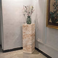 Column Marble Pedestal Plinth