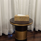 Siena Gold Marble Tissue Box