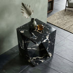 The Cube-X Marble Side Table