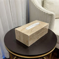 Tuscany Crema Marble Tissue Box