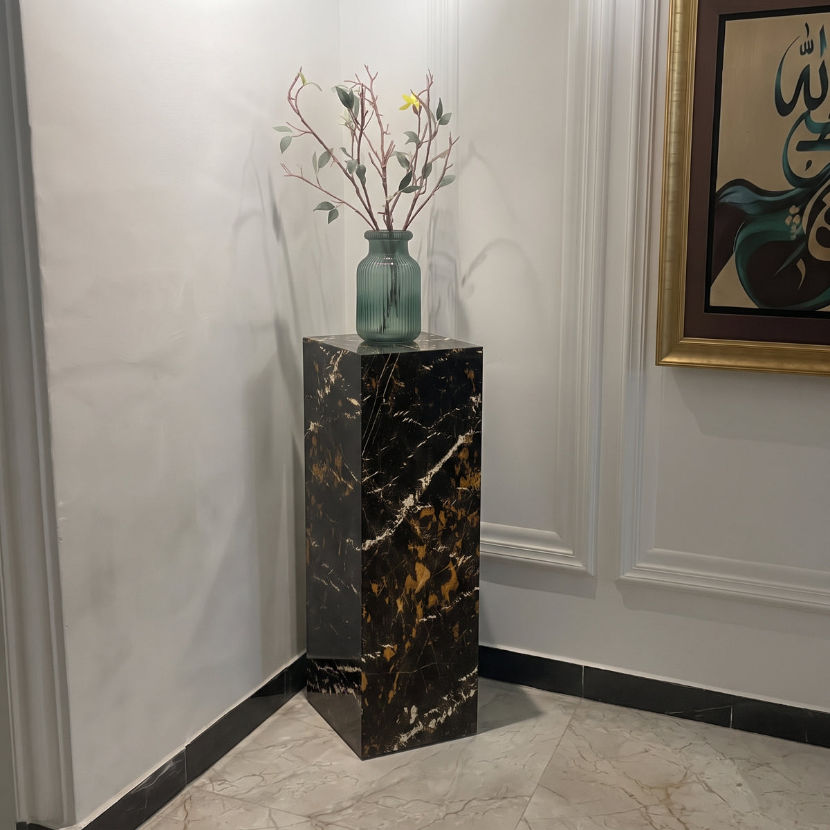 Column Marble Pedestal Plinth