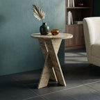The Statement X Marble Accent Table
