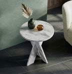 The Statement X Marble Accent Table