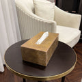 Siena Gold Marble Tissue Box