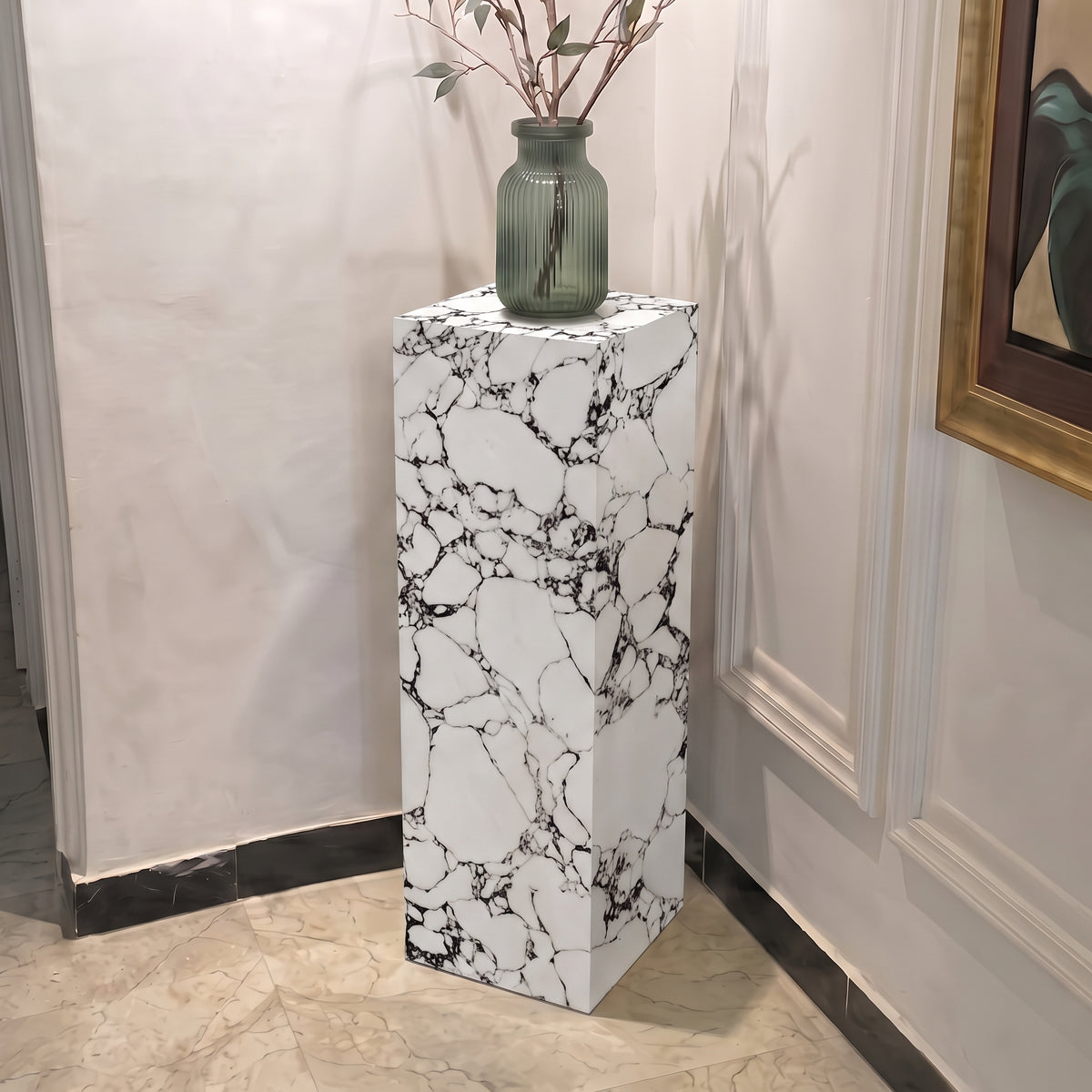 Column Marble Pedestal Plinth