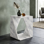 The Cube-X Marble Side Table